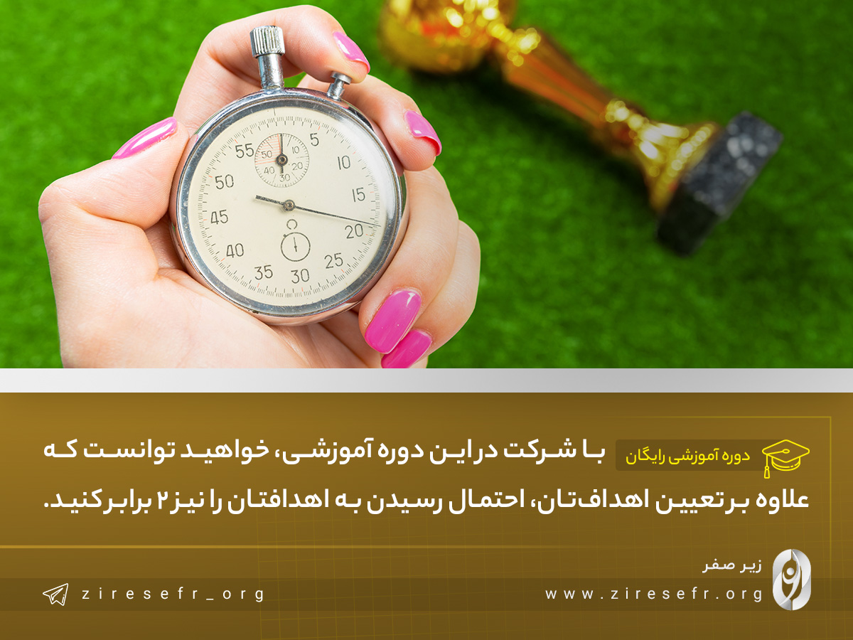 دوره رایگان هدف گذاری آموزش هدف گذاری در 60 دقیقه