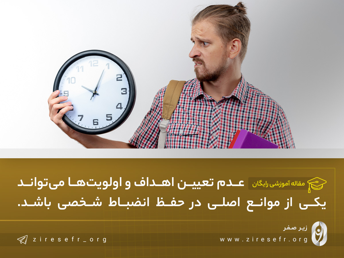 عدم تعیین اهداف