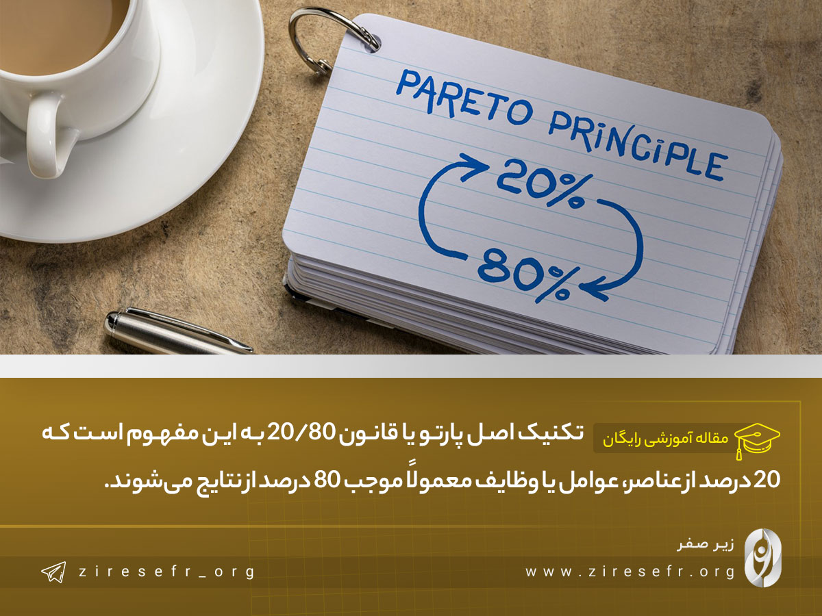 تکنیک اصل پارتو چیست