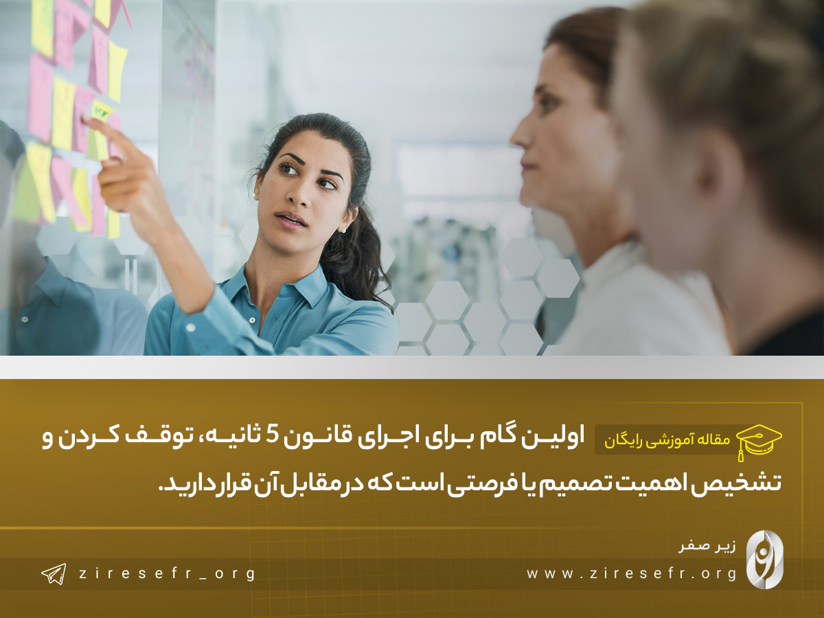 توقف و تشخیص